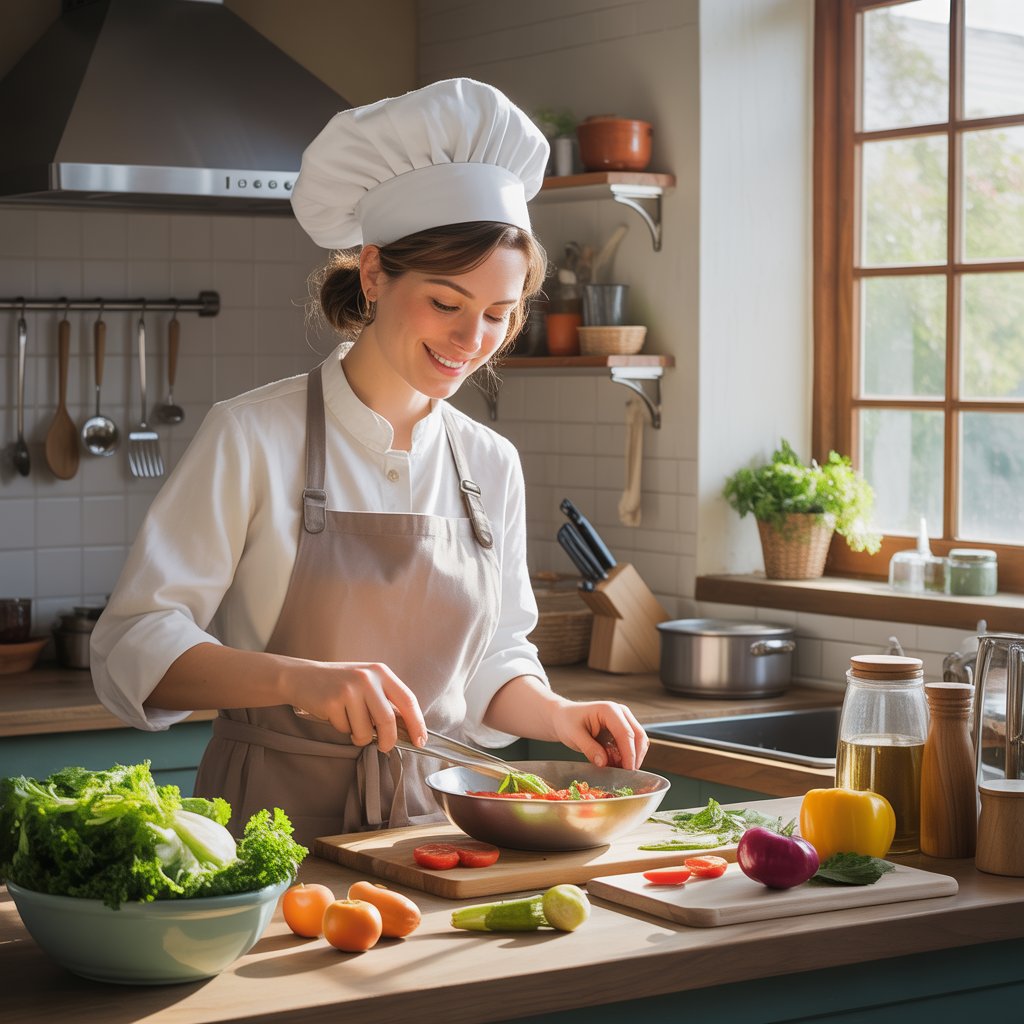 About A Warm Realistic Illustration Of Chef Em SLF7eEBGS MghXm5KYhpEw Zz 6IFUWRF2nobxp EuTMA