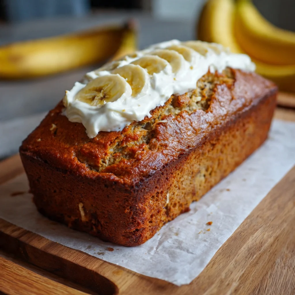 Banana Bread With Sour Cream