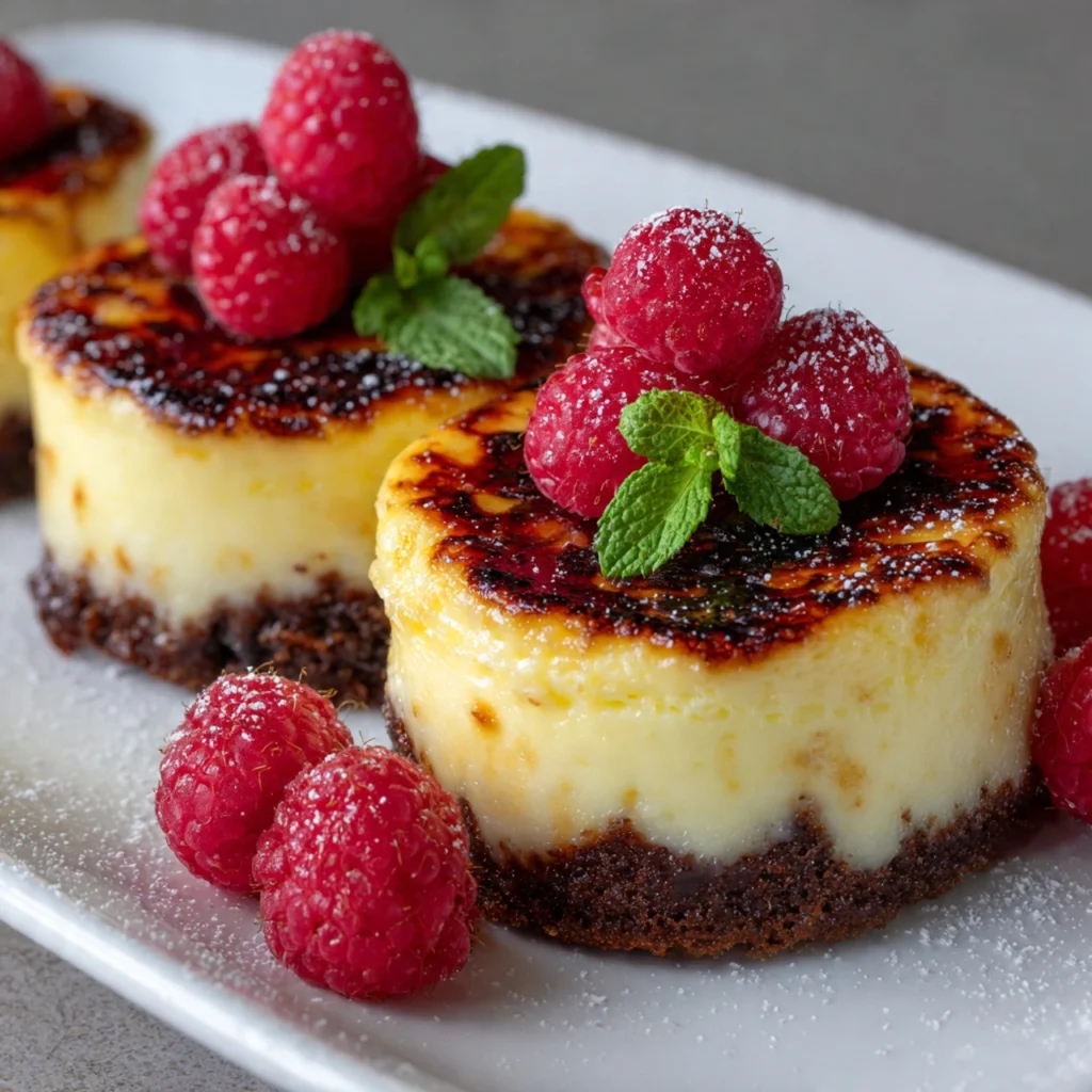 Amazing Best Crème Brûlée Dessert Trio You’ll Love Crème Brûlée, Tiramisu Cheesecake & Raspberry Brownies