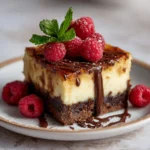 Crème Brûlée, Tiramisu Cheesecake & Raspberry Brownies