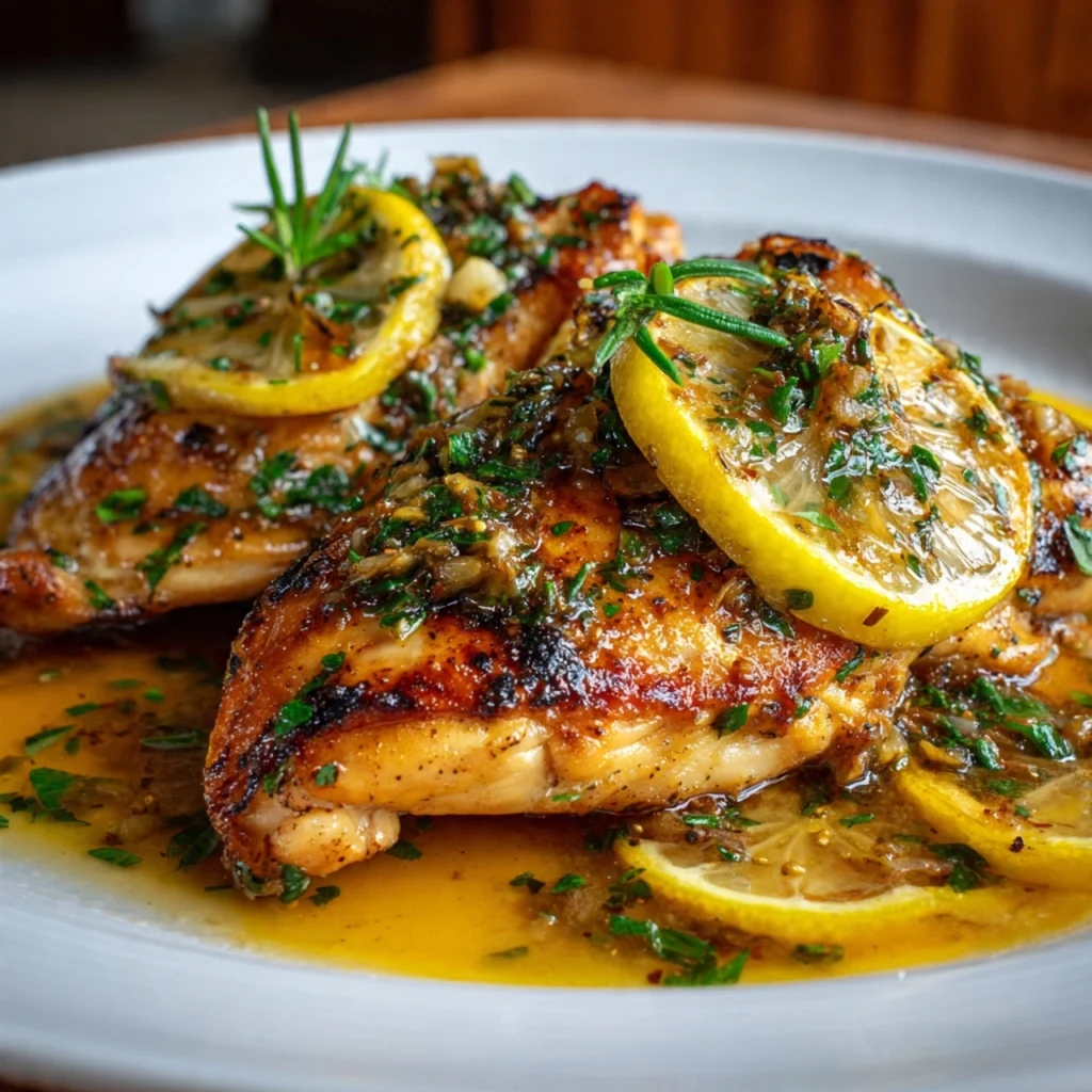 Garlic Lemon Chicken