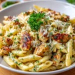 Garlic Parmesan Chicken Pasta