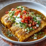 Green Chili Chicken Enchiladas
