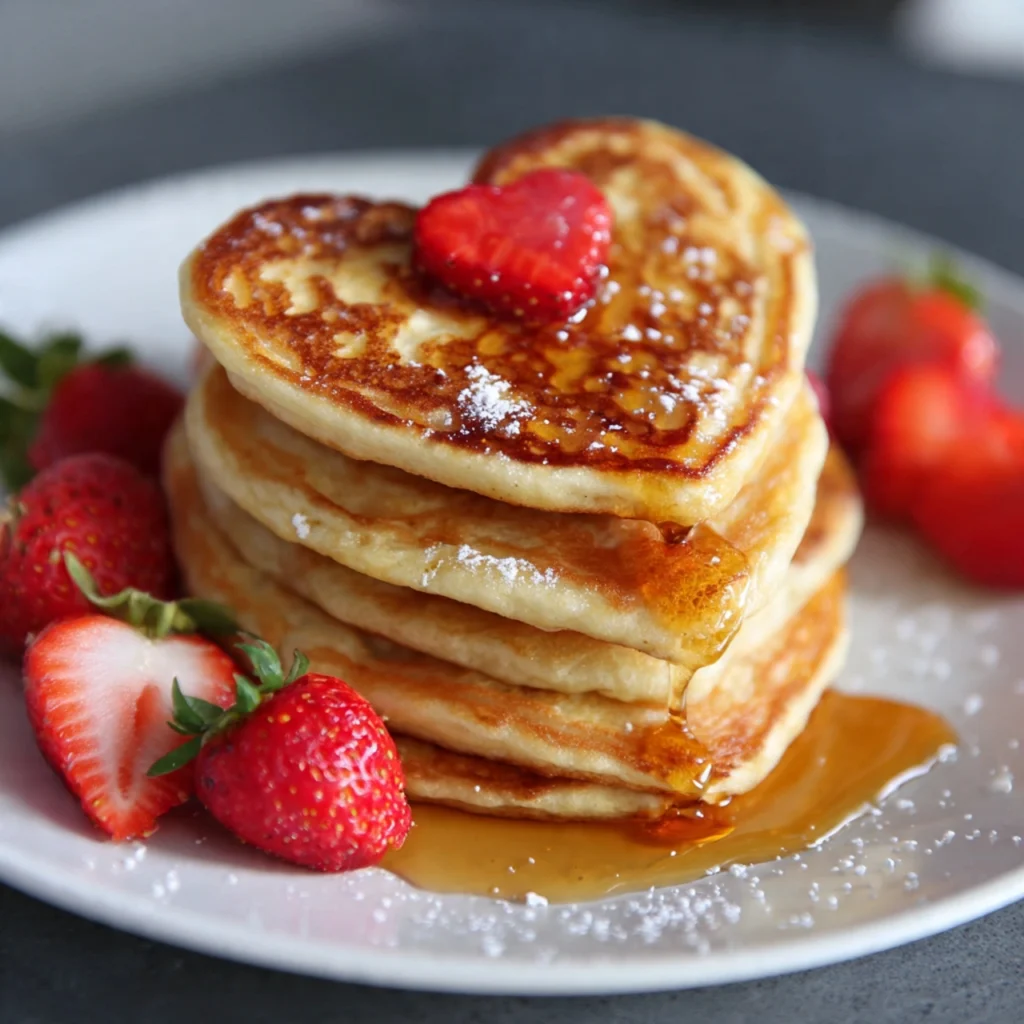 Heart-Shaped Pancakes: How to Make the Perfect Valentine’s Morning Magic heart shaped pancakes