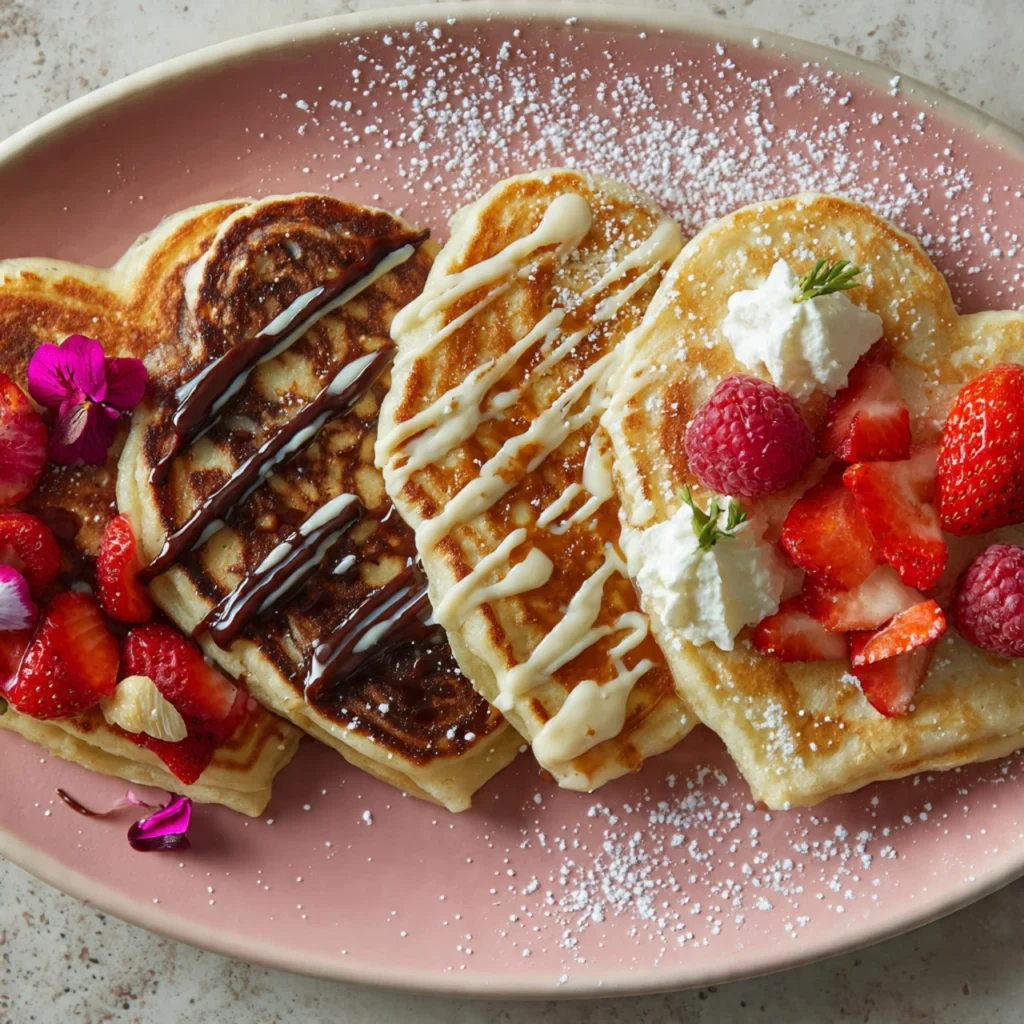 Heart-Shaped Pancakes: How to Make the Perfect Valentine’s Morning Magic heart shaped pancakes