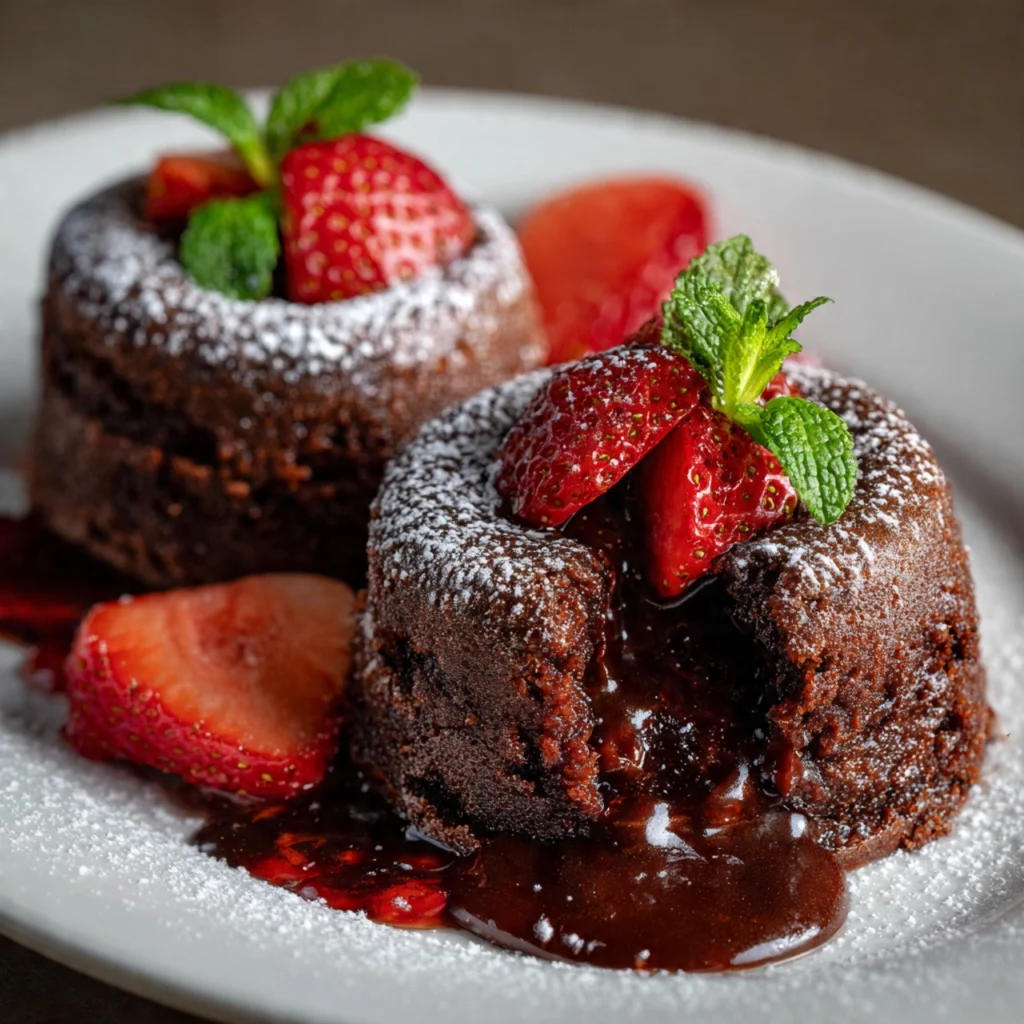 molten lava cakes