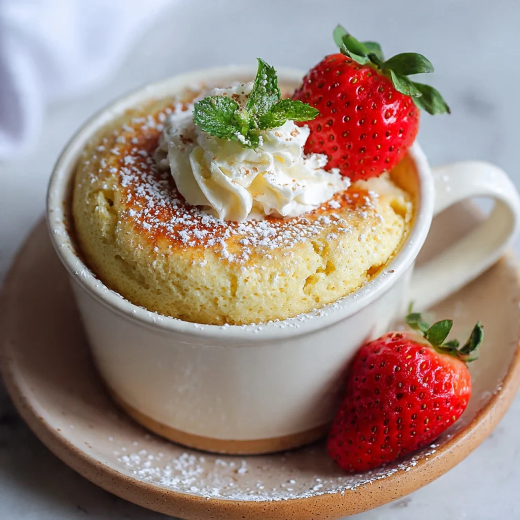 Vanilla Mug Cake