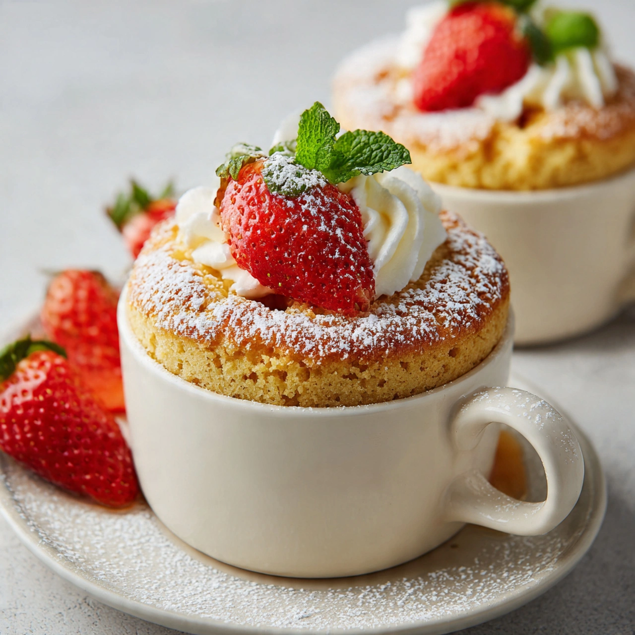 Easy Vanilla Mug Cake – Best Dessert in 2 Minute