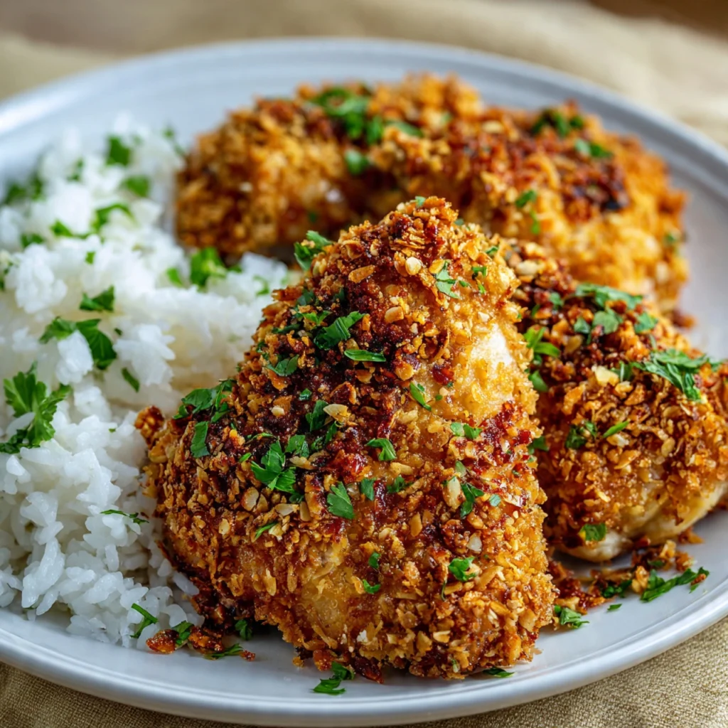 Baked Crunchy Chicken