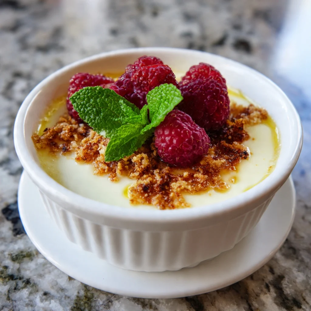 This Easy Dessert Has No Right Tasting This Luxurious Baked Yogurt