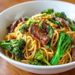 Beef and Broccoli Lo Mein