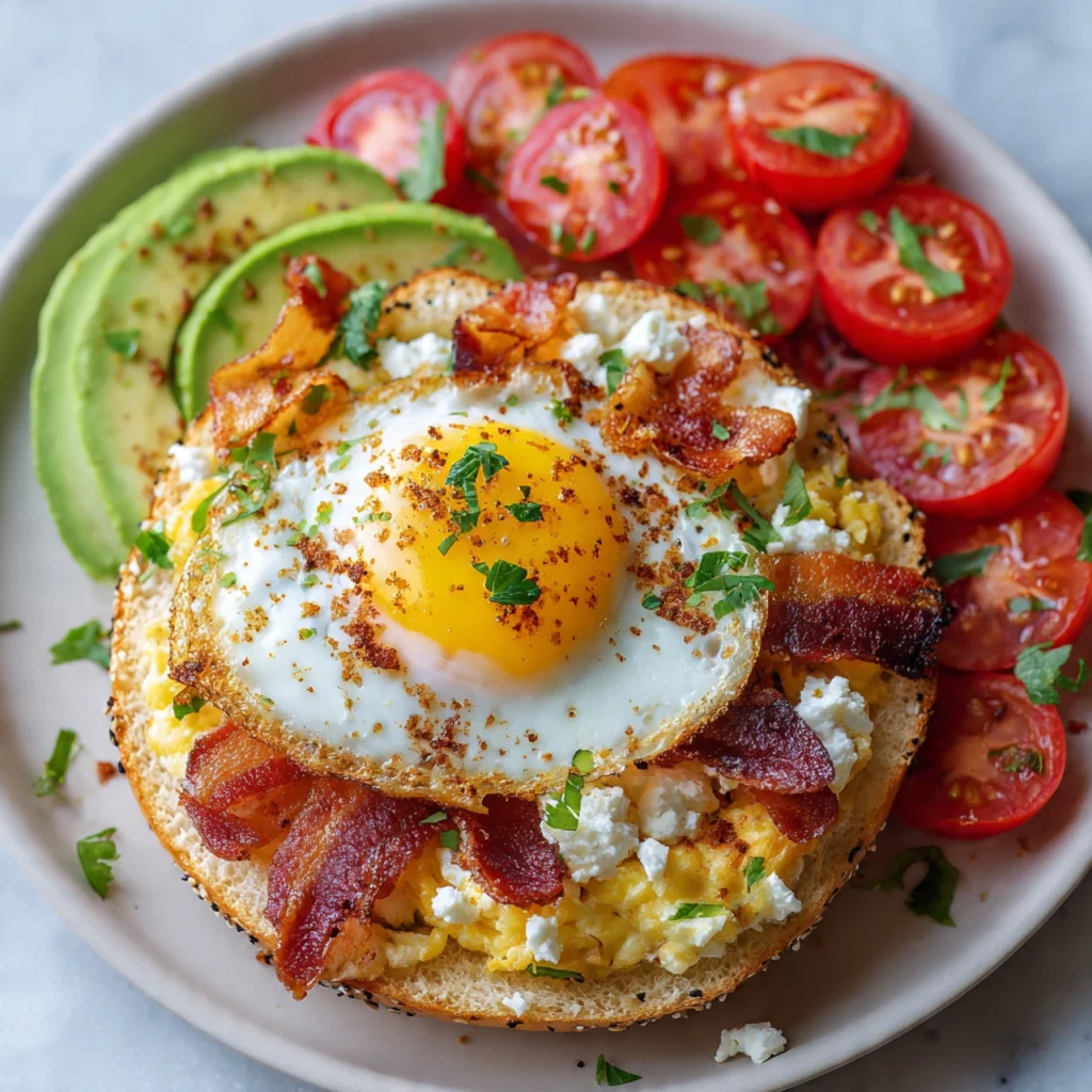 The High Protein Breakfast Bagel Everyone Is Making Now High Protein Breakfast Bagel