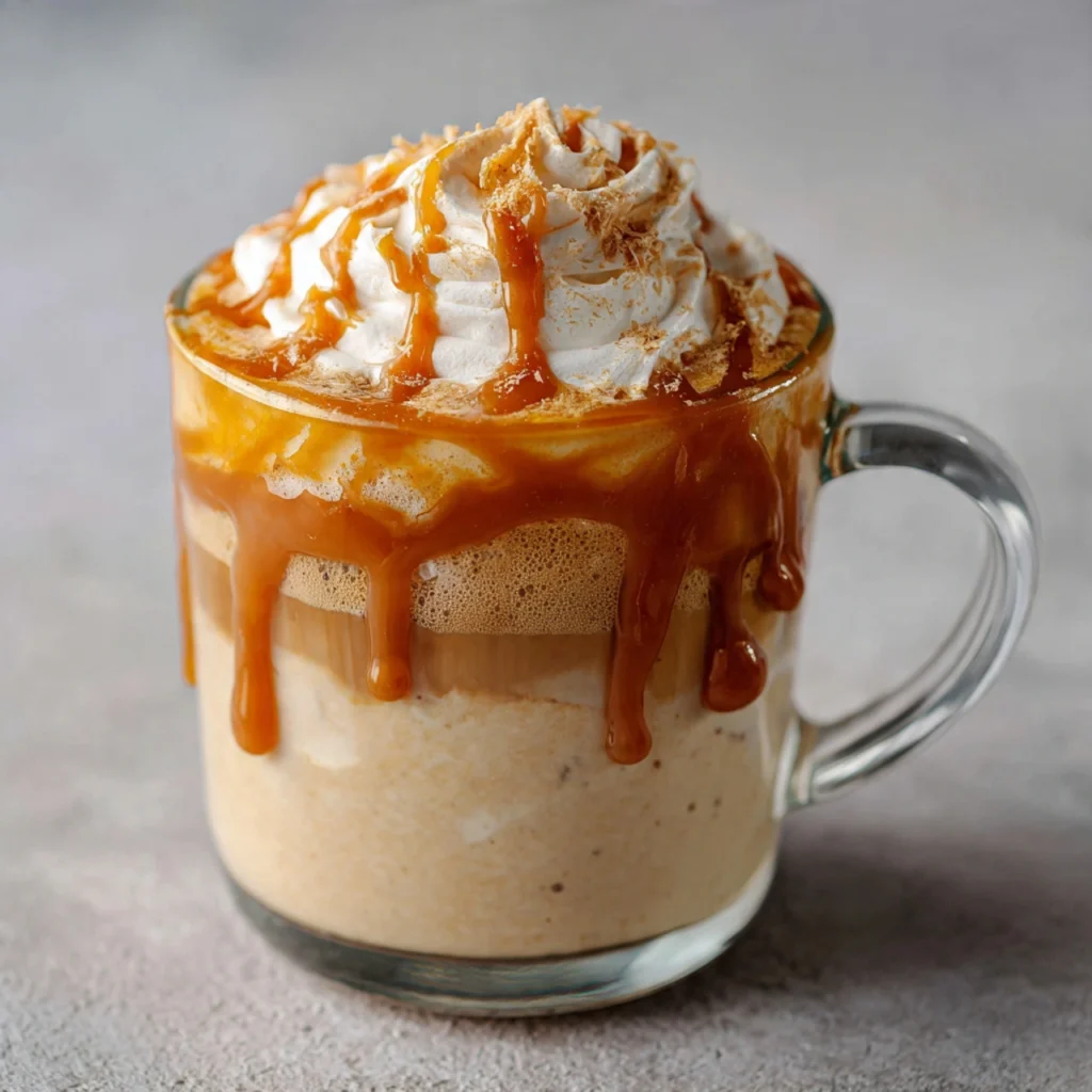 Caramel Whipped Coffee

