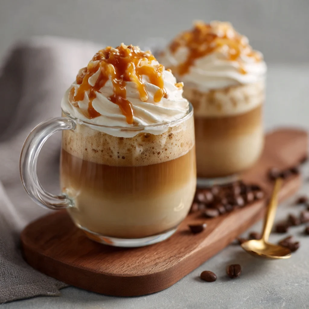 Caramel Whipped Coffee

