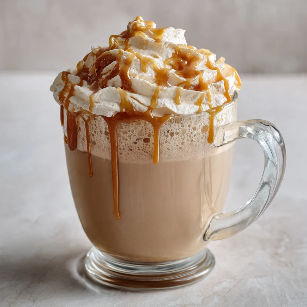 Caramel Whipped Coffee

