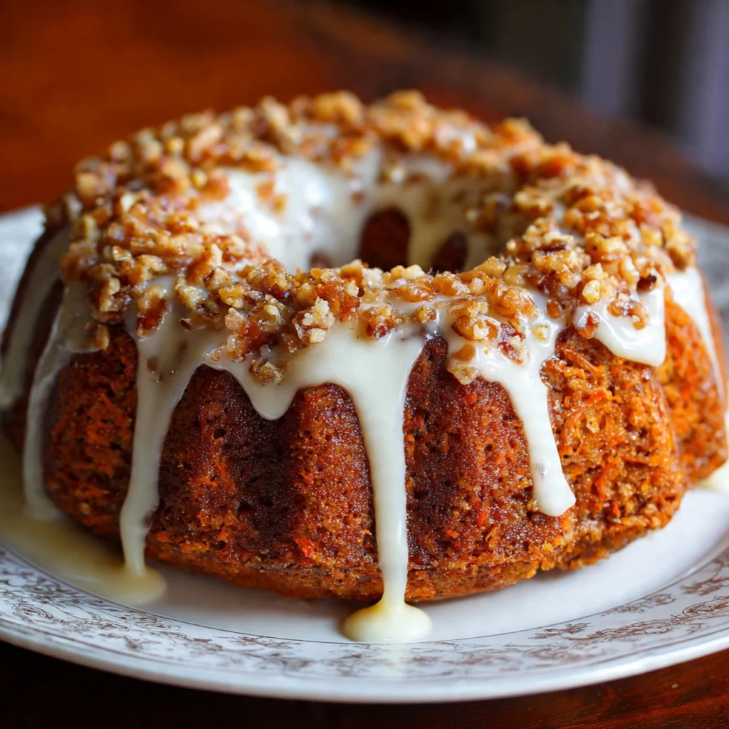 How to Make a Stunning Carrot Bundt Cake at Home Carrot Bundt Cake