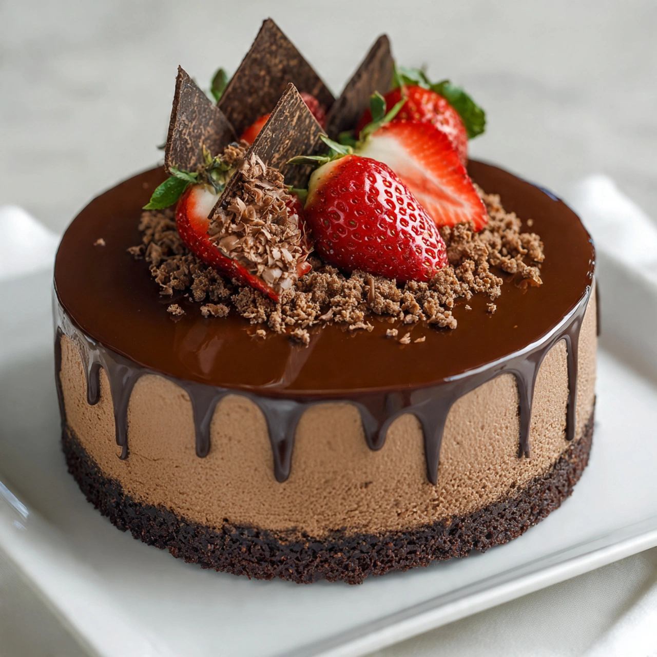 Chocolate Mousse Cake