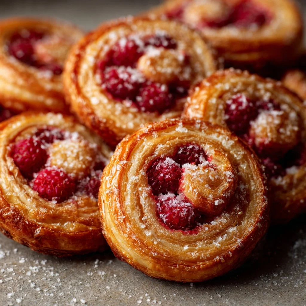 Raspberry Palmiers