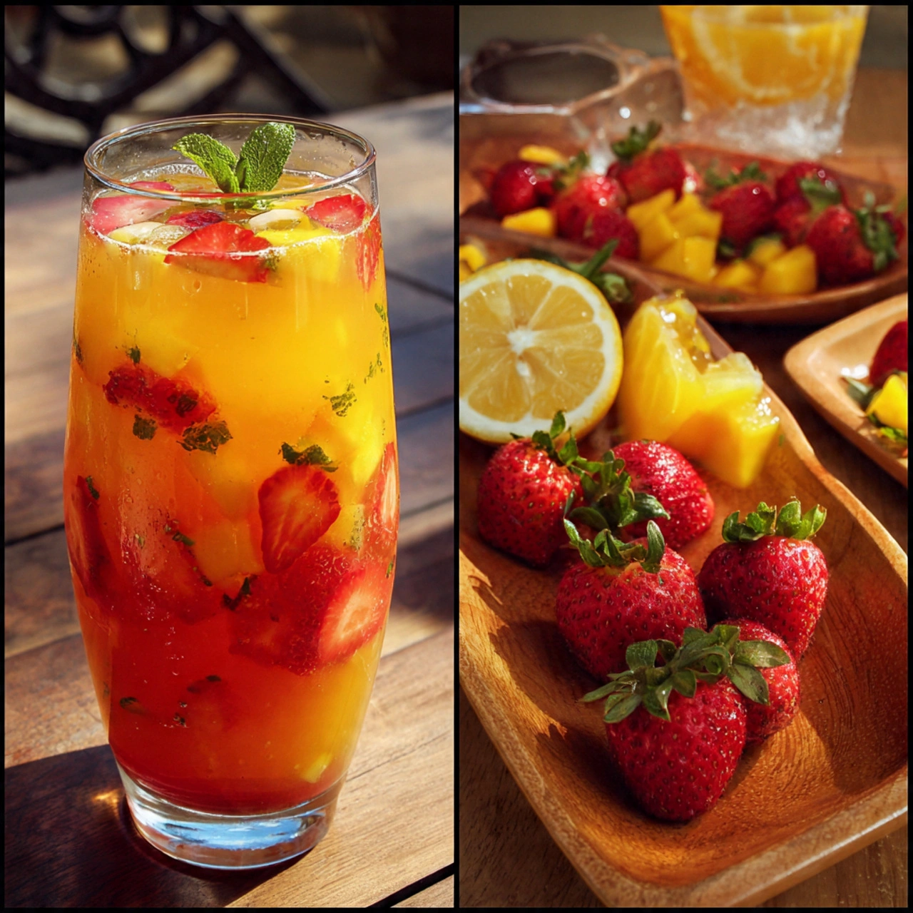 This Strawberry Mango Lemonade Is a New Favorite
