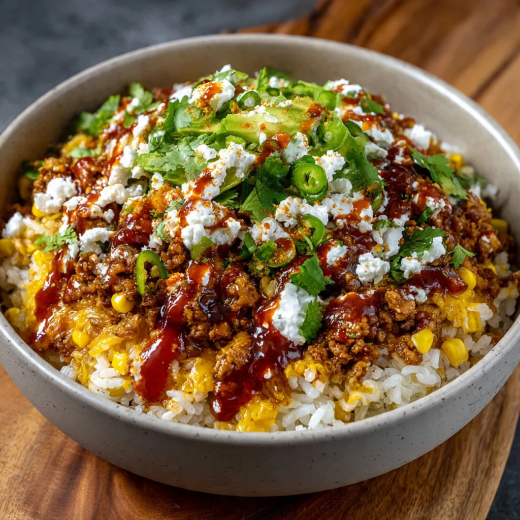 Taco Rice Bowl