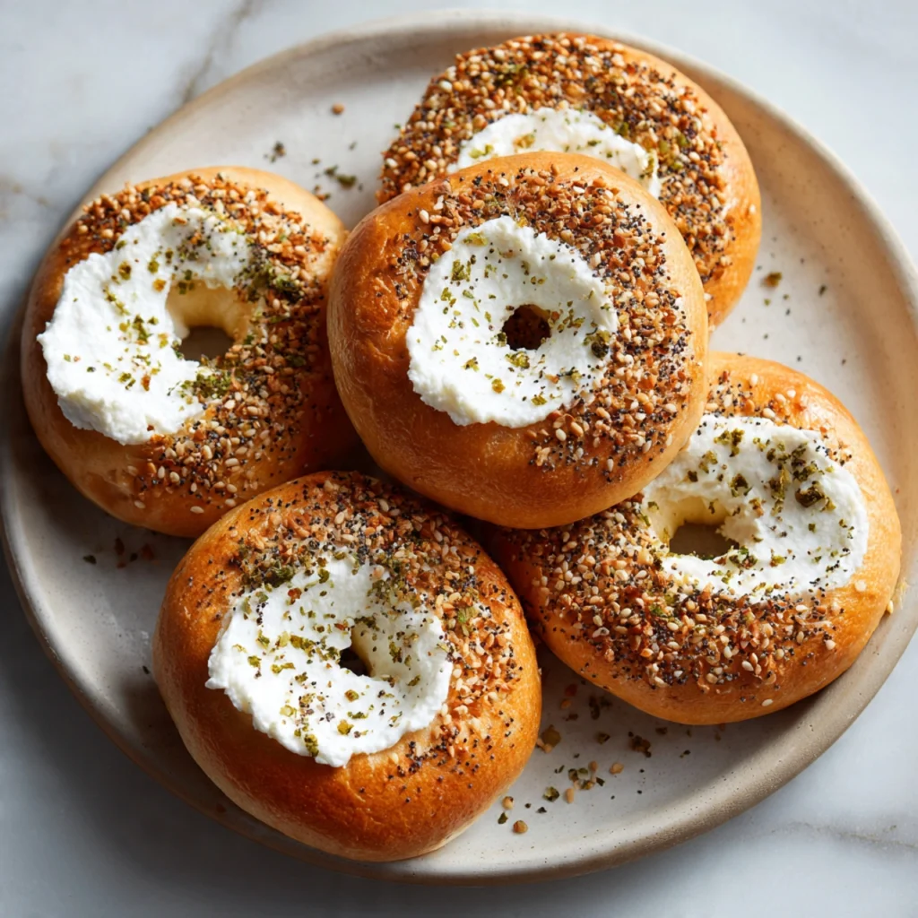 Greek Yogurt Bagels
