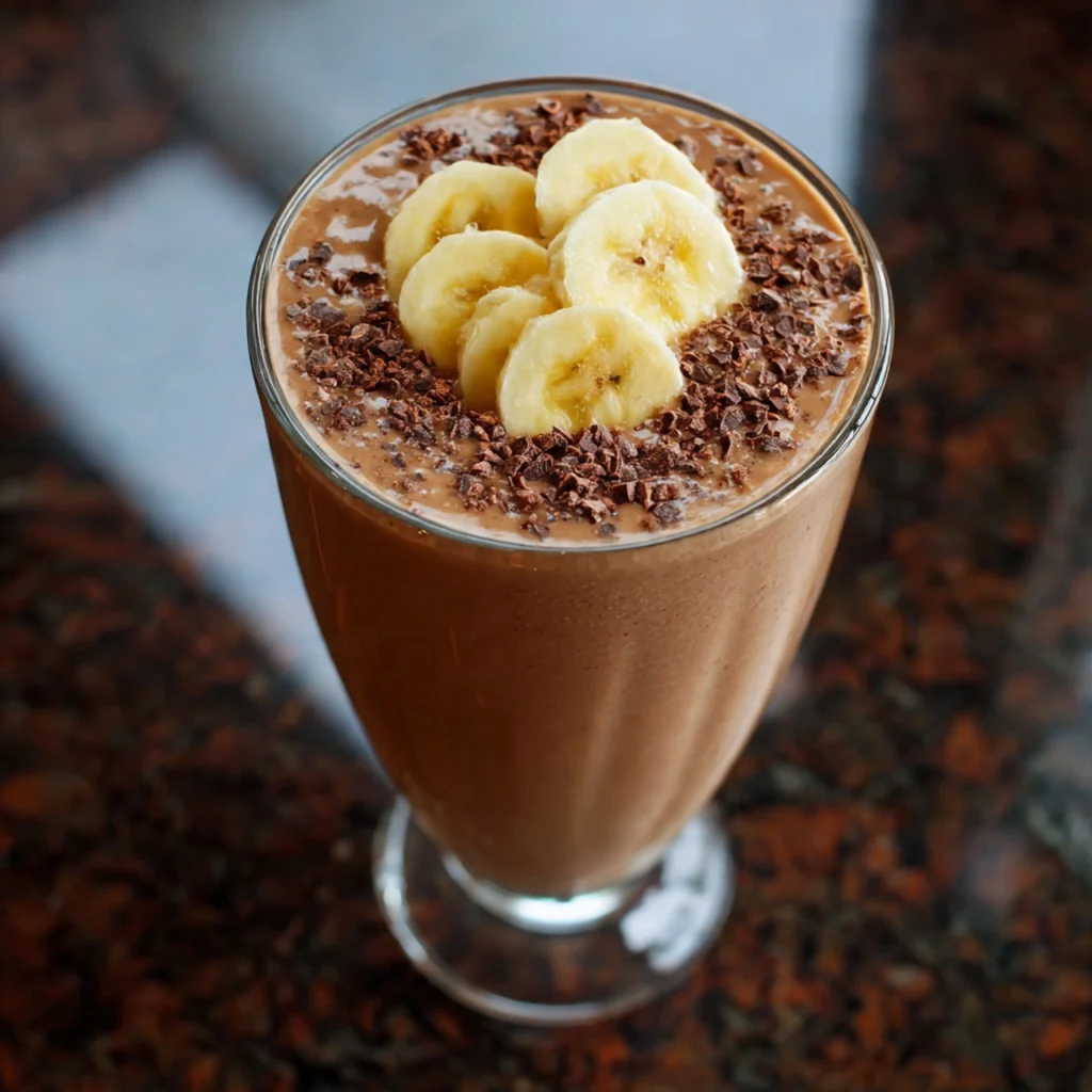 Chocolate Banana Smoothie