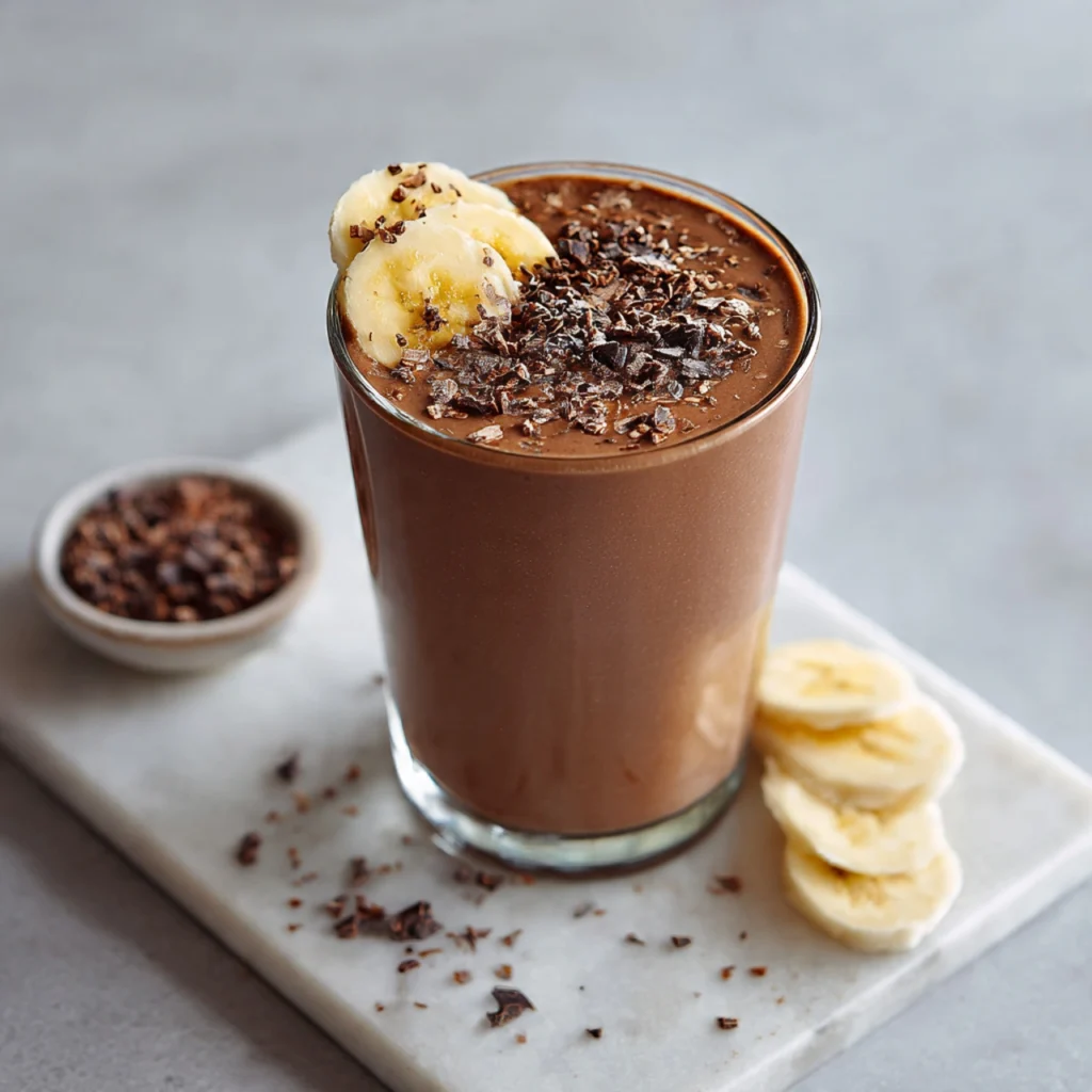 Chocolate Banana Smoothie