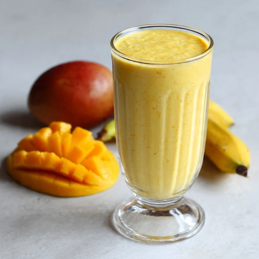You’ll Fall in Love With This Mango Banana Smoothie! Mango Banana Smoothie