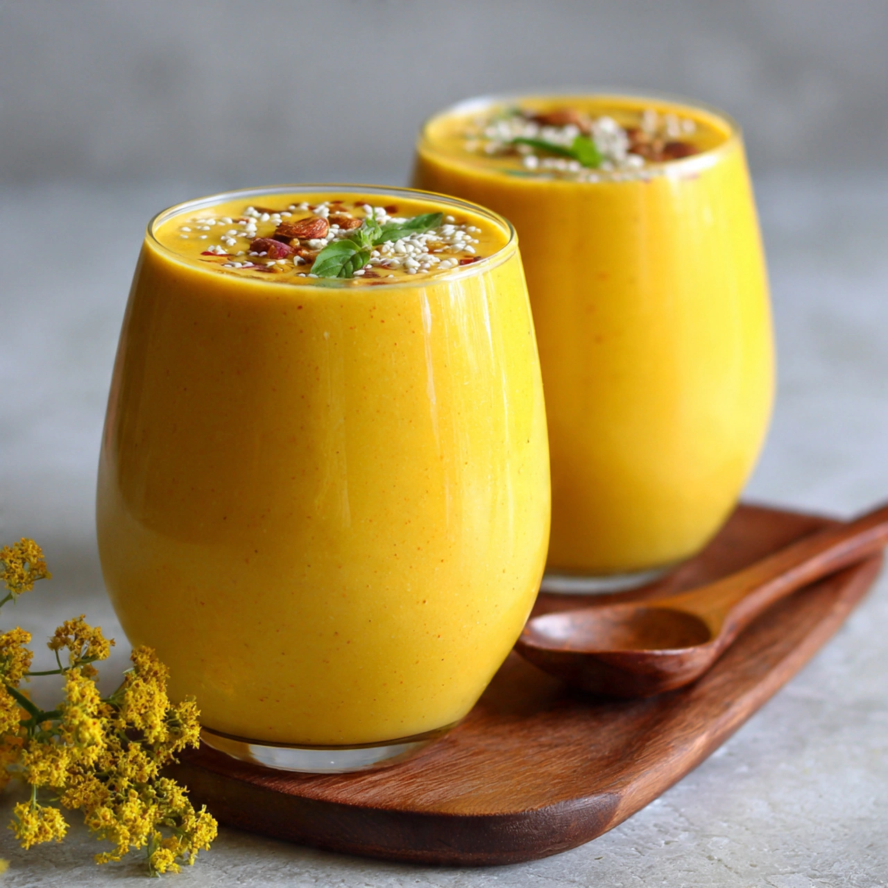 Make the Ultimate Mango Coconut Milk Smoothie Ever Today!