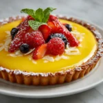 Mango Curd Tart