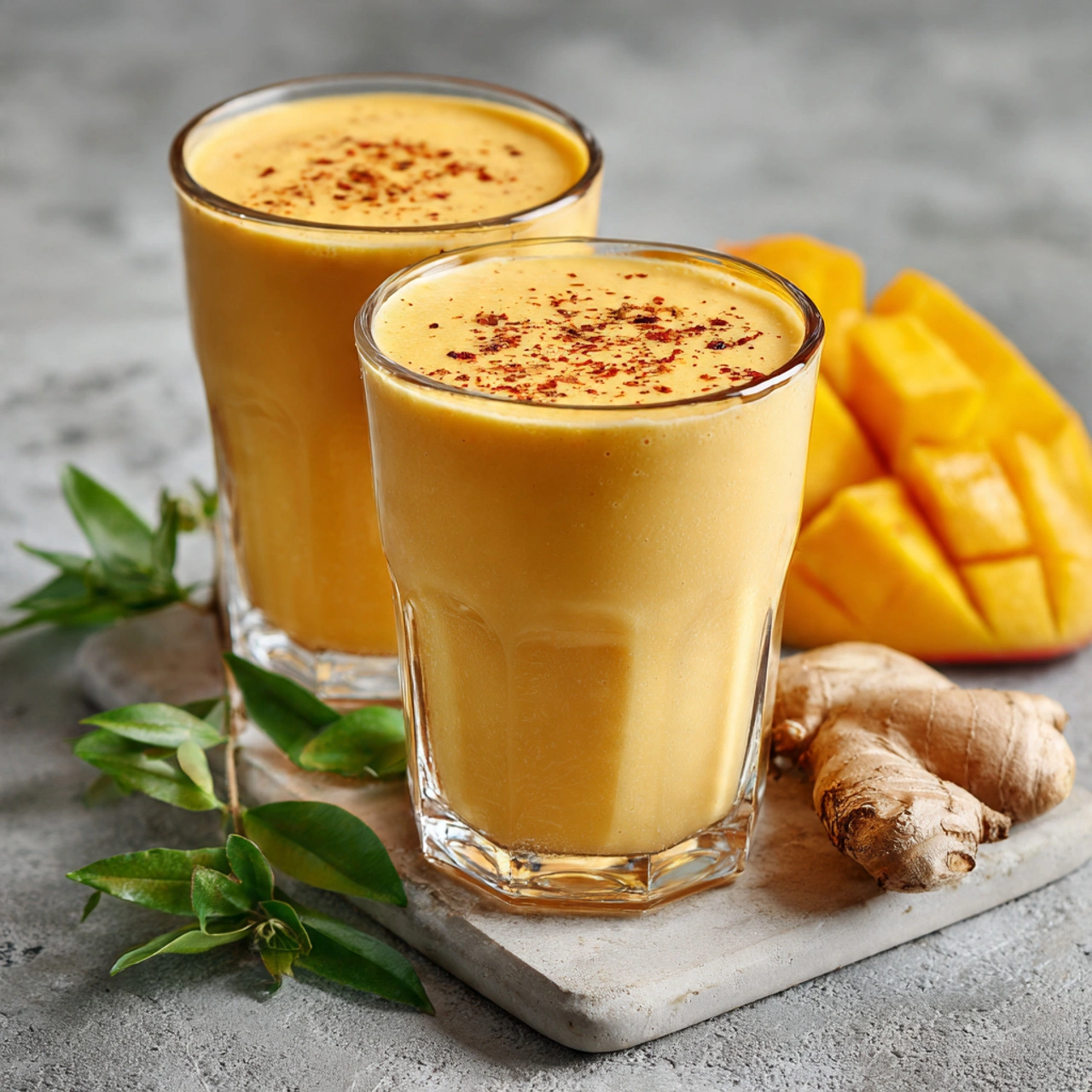Make the Ultimate Mango Lassi—Ready in 5 Minutes!