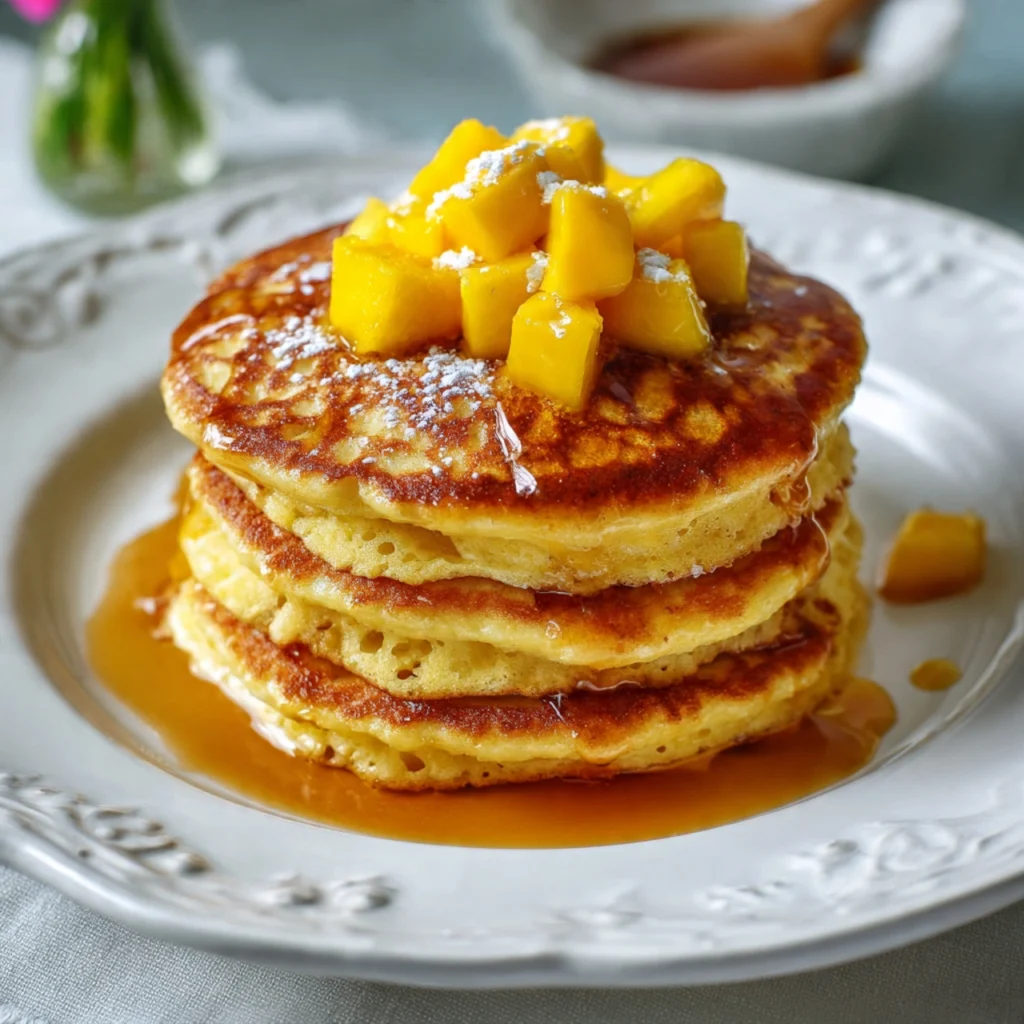 Mango Pancakes


