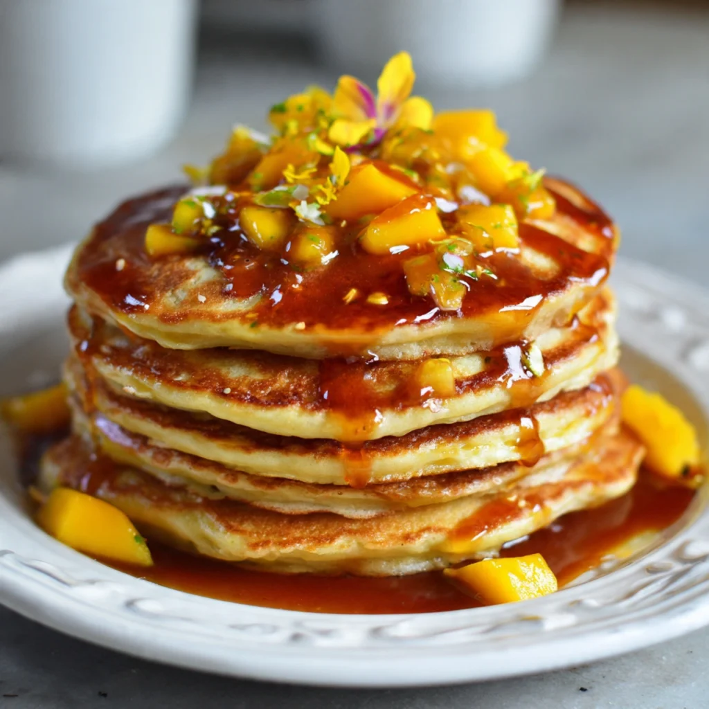 Mango Pancakes

