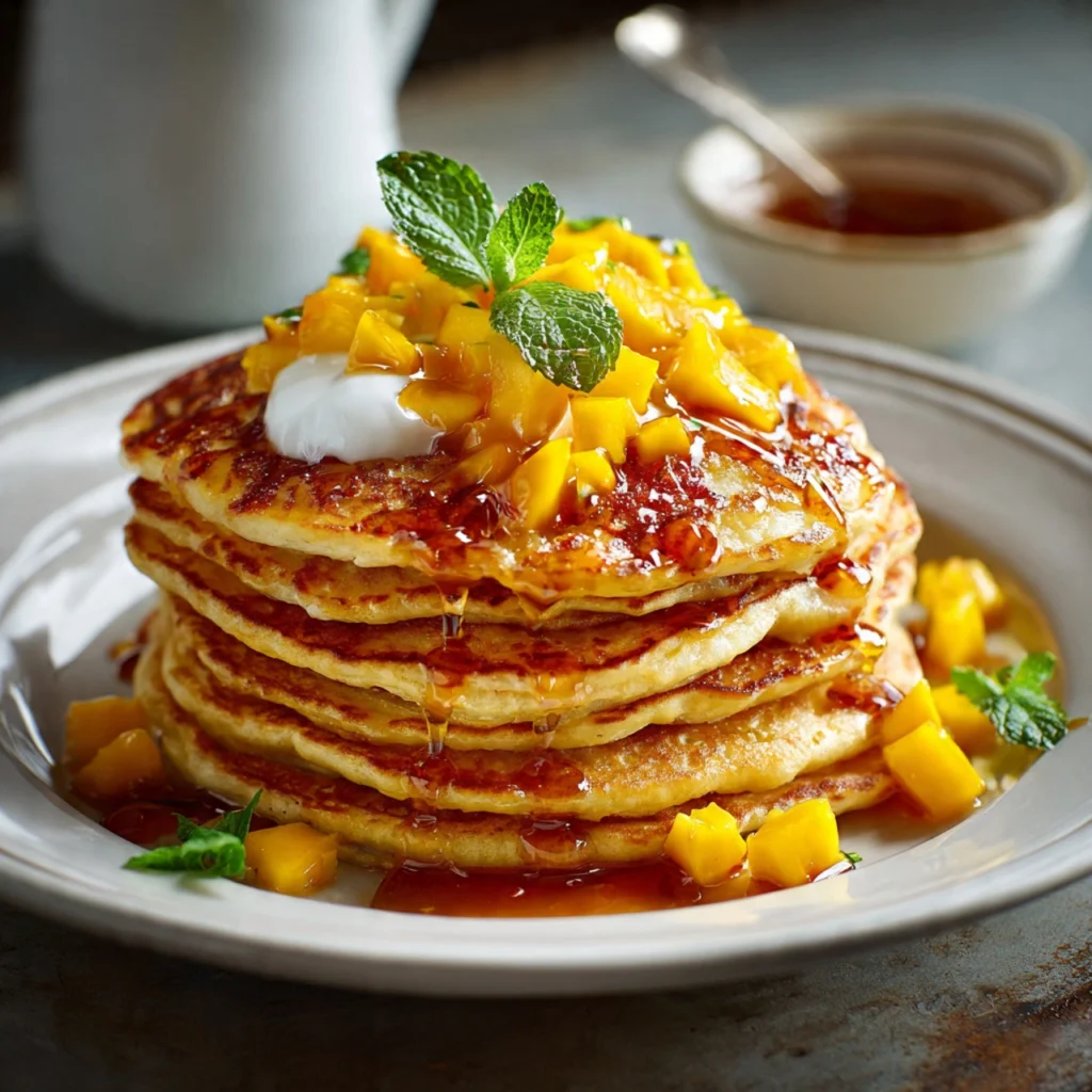Mango Pancakes

