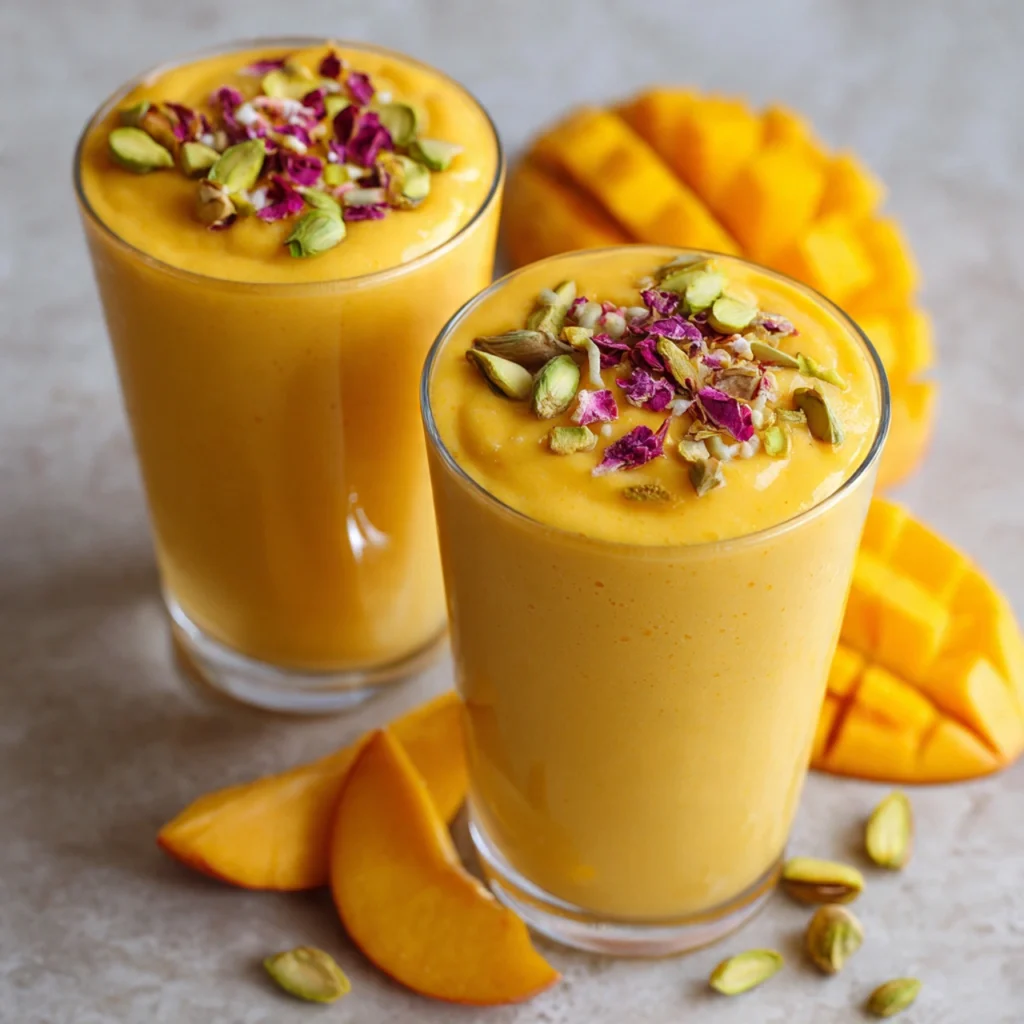 Mango Peach Smoothie