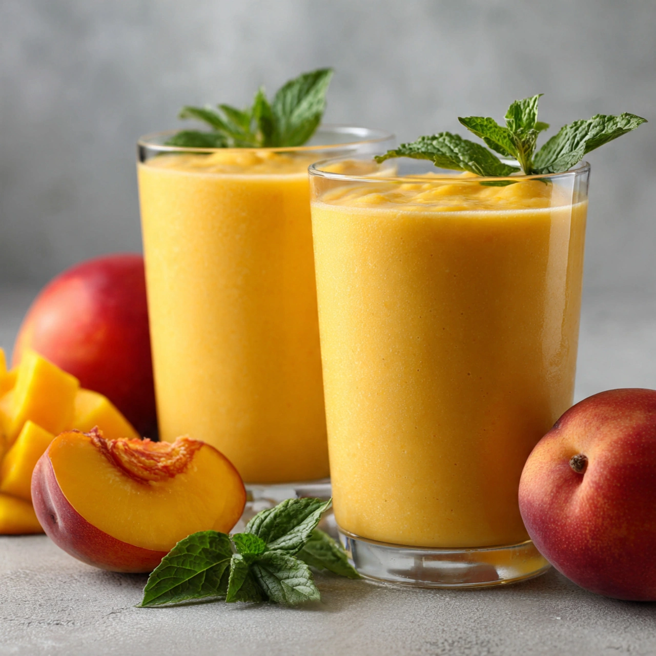 Mango Peach Smoothie—One Sip and You’re in Love!