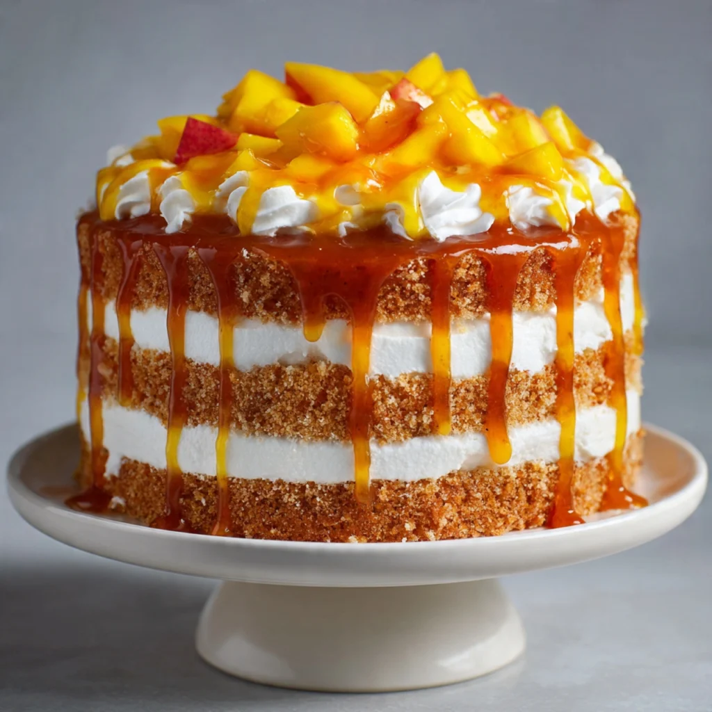 Best Mango Sponge Cake—8 Secrets to the Fluffiest Texture! Mango Sponge Cake
