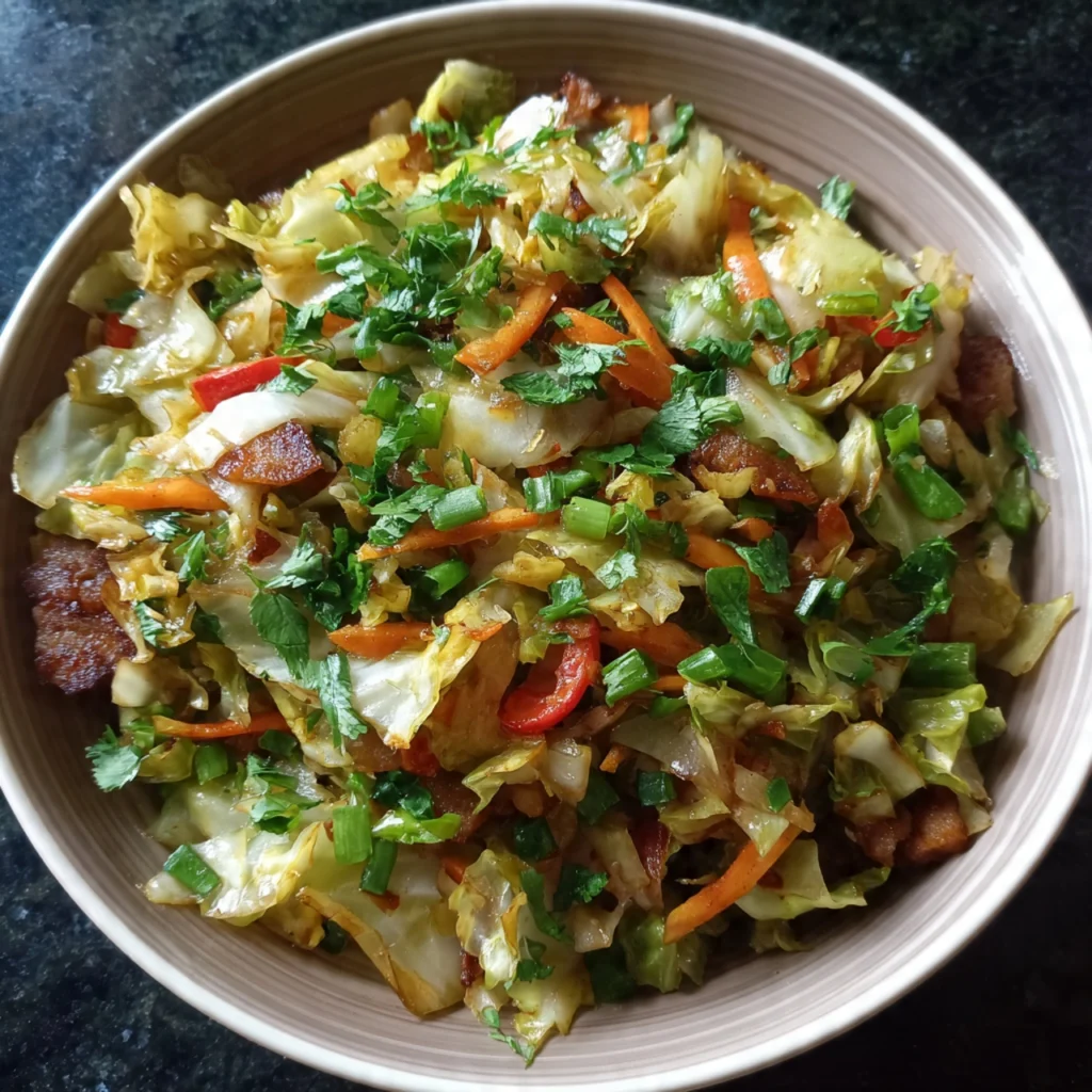 Meat-Free Cabbage Delight

