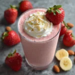 Strawberry Banana Cream Smoothie