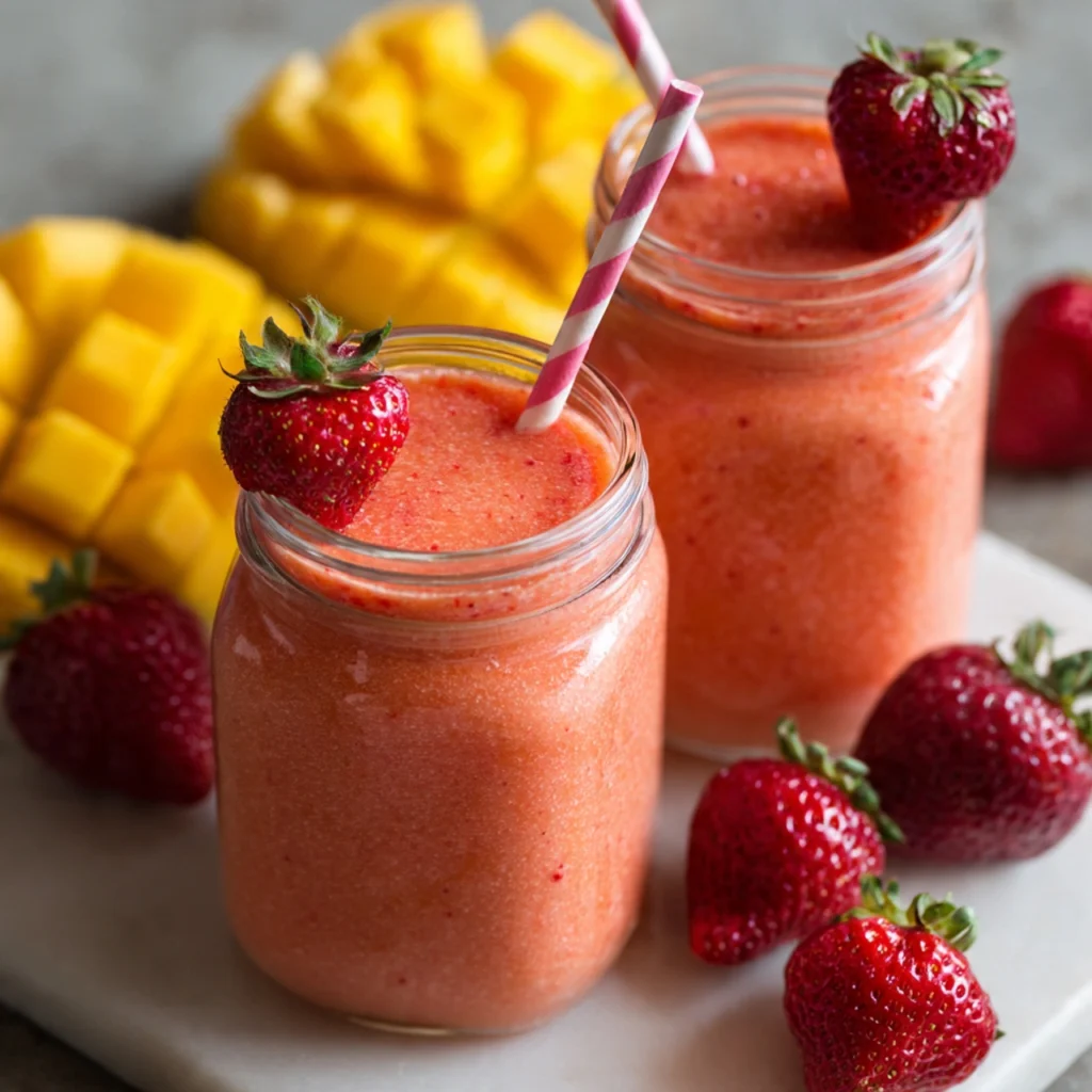 Strawberry Mango Smoothie