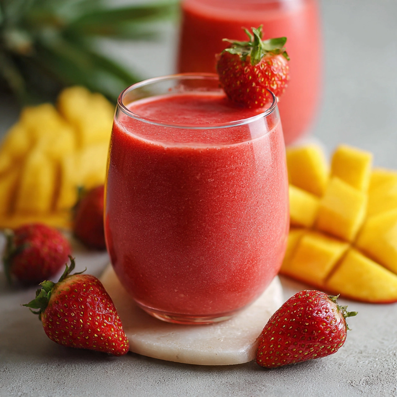 The Best Strawberry Mango Smoothie You’ll Instantly Love!