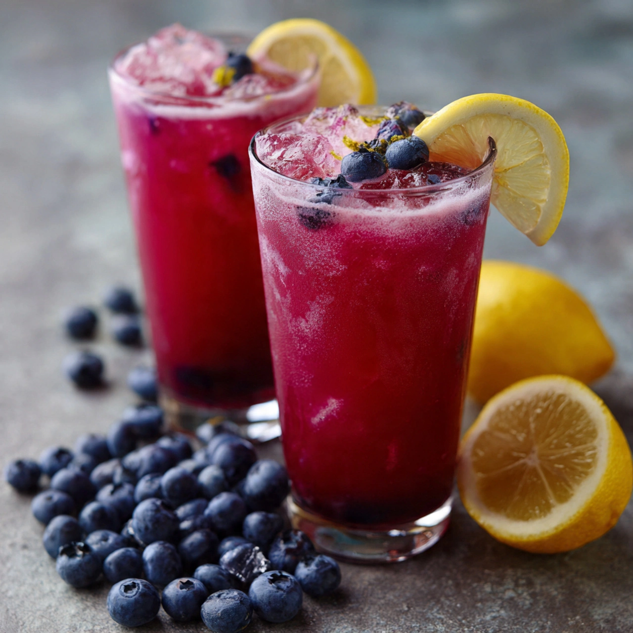 Your New Favorite Blueberry Lemonade