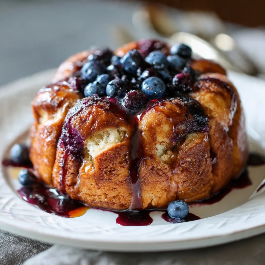 Blueberry Monkey Bread