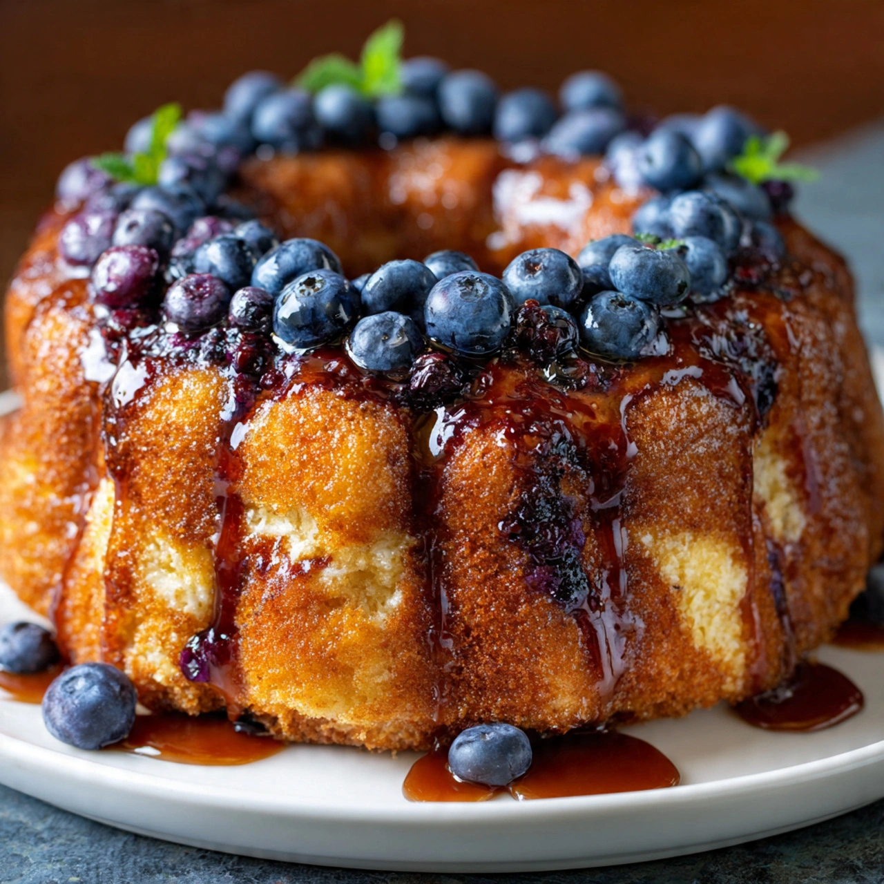 Blueberry Monkey Bread