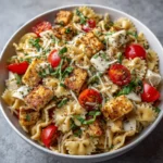 Caprese Caesar Pasta Salad