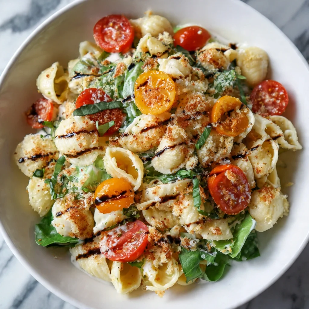 Caprese Caesar Pasta Salad: The Bold You Need Now Caprese Caesar Pasta Salad