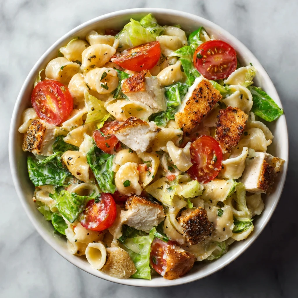 Caprese Caesar Pasta Salad: The Bold You Need Now Caprese Caesar Pasta Salad