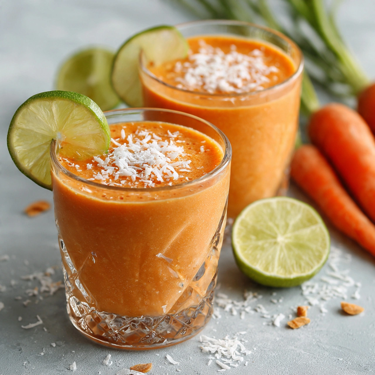 This Carrot Coconut Lime Shake Is Better Than Coffee