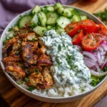 Chicken Tzatziki Bowls