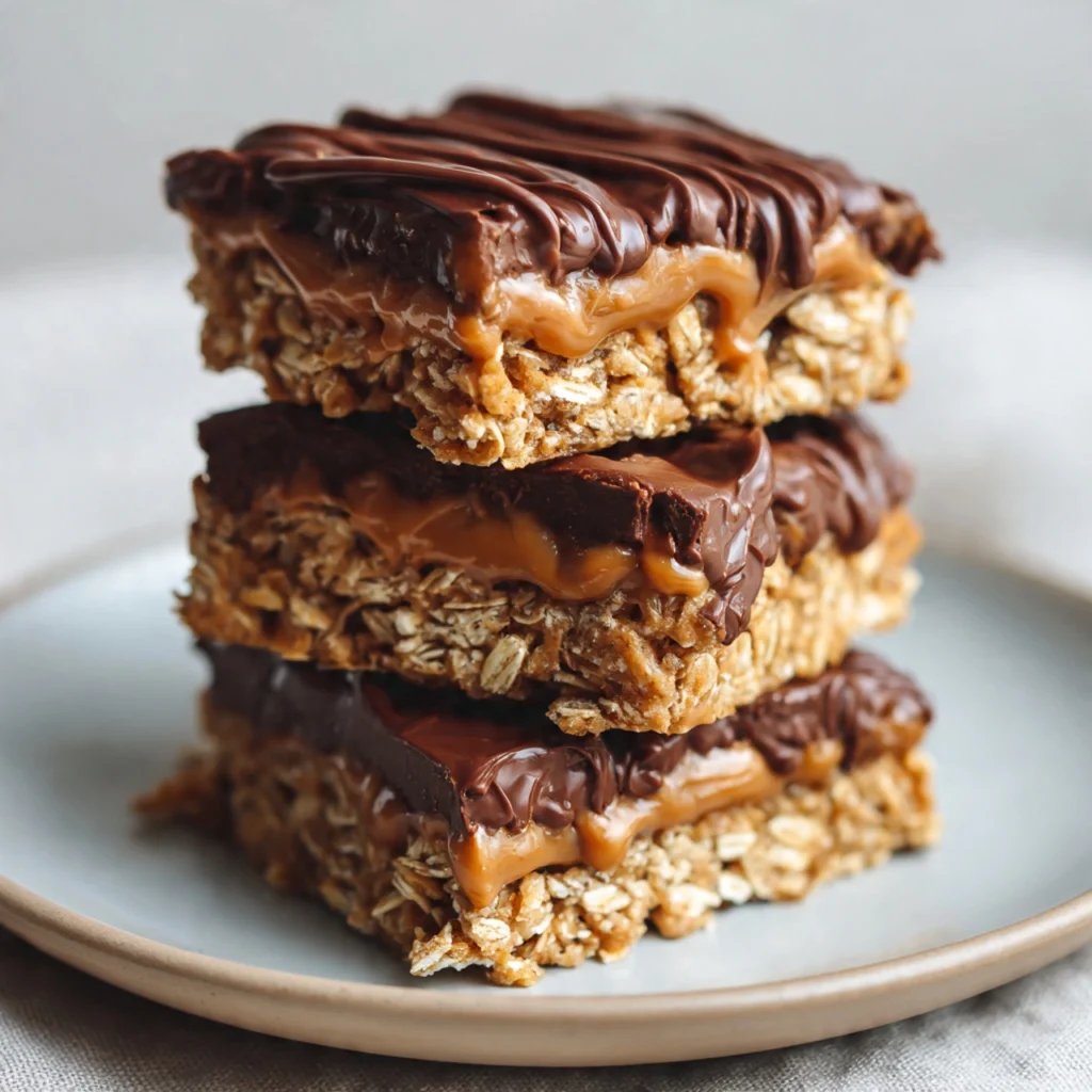 Chocolate Peanut Butter Oatmeal Bars Everyone Will Love It! Chocolate Peanut Butter Oatmeal Bars